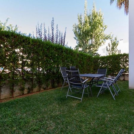 Ferienwohnung Ground Floor With Private Garden Bellresguard Port de Pollença Exterior foto